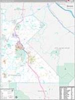 St. Francois, Mo Carrier Route Wall Map